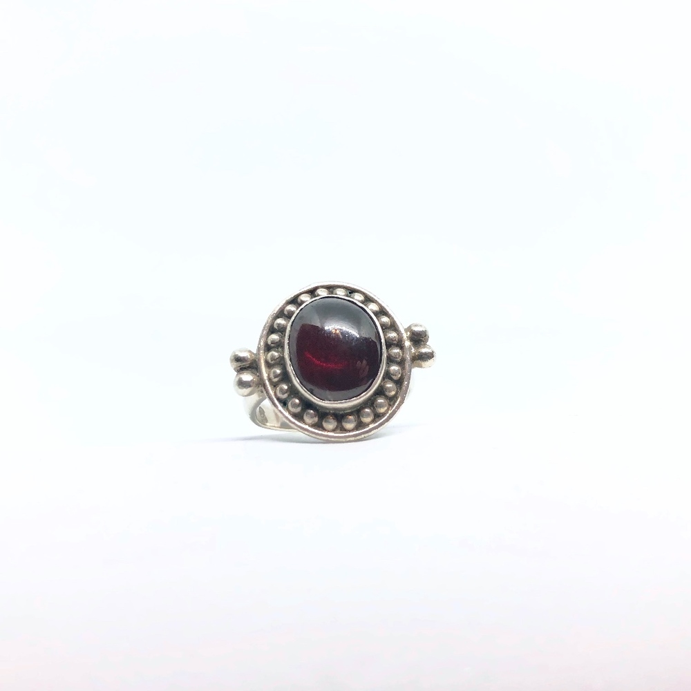 SOLD // Vintage Italian Sterling Silver Ring